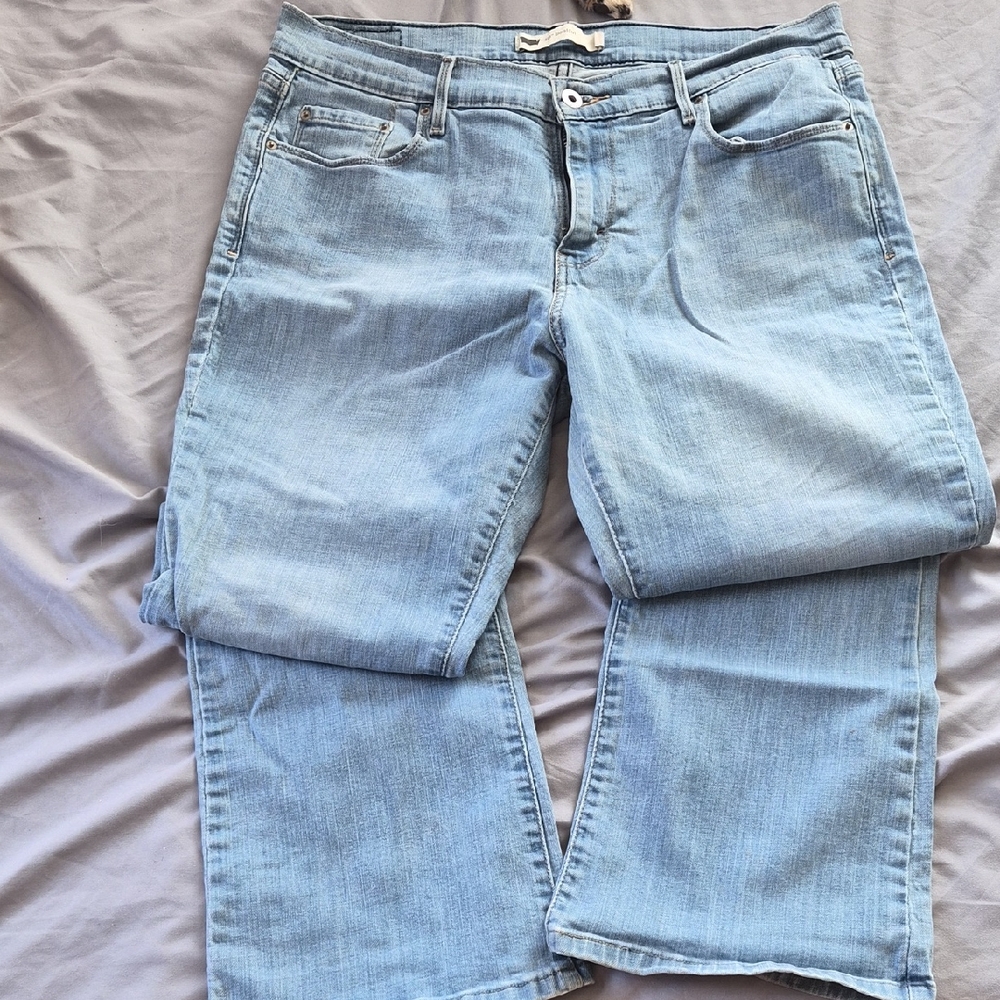 Levi's Light Blue Flare Jeans